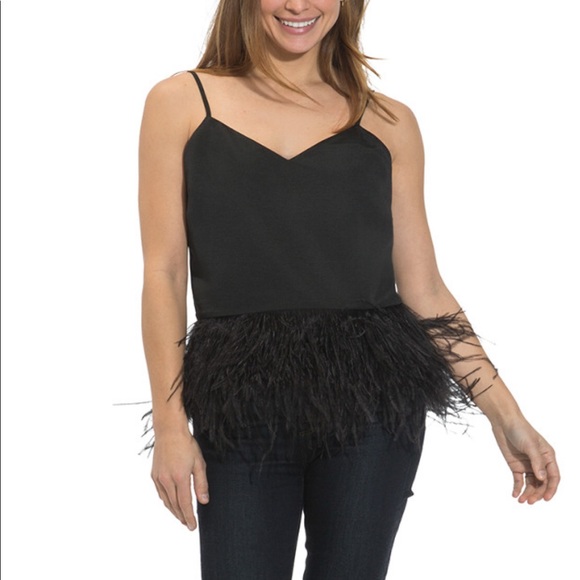 Endless Rose ostrich peplum